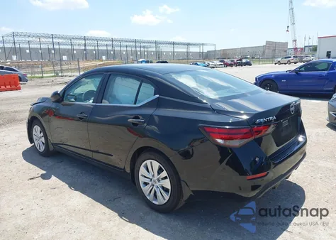 2025 Nissan Sentra S from USA, damaged, VIN 3N1AB8BV5SY259309